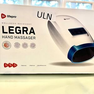 Lifepro Legra Hand Massager- White- (NIB)